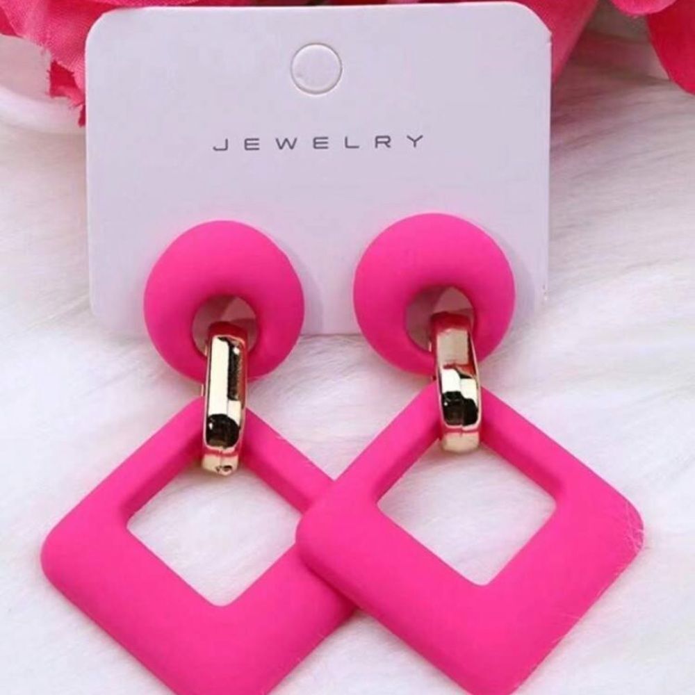 3for$20 1pair Women's Simple & Stylish Diamond-Shaped Snap Closure
